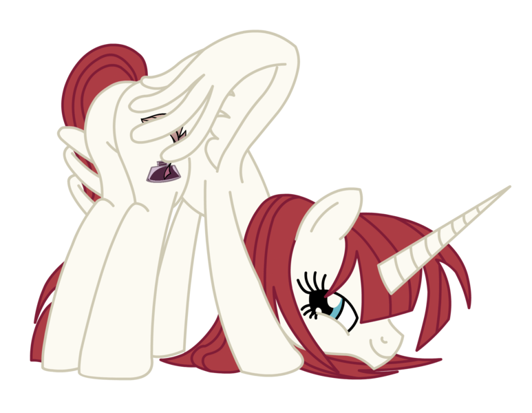 Size: 2268x1760 | Tagged: artist needed, questionable, derpibooru import, oc, oc:fausticorn, unofficial characters only, alicorn, pony, faustbutt, female, lauren faust, presenting, show accurate, show accurate porn, solo, solo female, stupid sexy fausticorn, wing hands