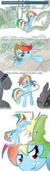 Size: 800x2746 | Tagged: artist:feather, ask, ask rainbow danger dash, derpibooru import, diamond dog, hat, mouth hold, rainbow dash, safe, tumblr, whip