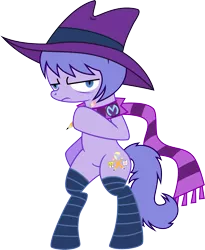Size: 3000x3654 | Tagged: safe, artist:jeatz-axl, artist:wootmaster, derpibooru import, derpy hooves, oc, pony, semi-anthro, adventure time, bipedal, clothes, high res, mare-do-well hat, merriwether williams, pencil, scarf, socks, solo, spongebob squarepants, striped socks, writing staff