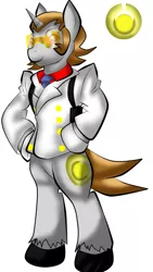 Size: 843x1496 | Tagged: safe, artist:fourze-pony, derpibooru import, ponified, pony, unicorn, ace attorney, bobby fullbright, clothes, detective, dual destinies, male, solo, stallion, sunglasses