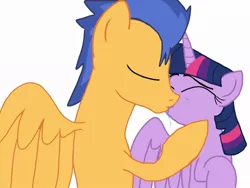 Size: 1024x768 | Tagged: safe, artist:biosonic100, derpibooru import, flash sentry, twilight sparkle, twilight sparkle (alicorn), alicorn, pony, female, flashlight, kissing, male, mare, shipping, straight