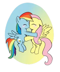 Size: 1000x1200 | Tagged: safe, artist:fangkittyartist, derpibooru import, fluttershy, rainbow dash, blushing, couple, female, flutterdash, kissing, lesbian, shipping