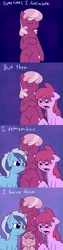 Size: 765x3060 | Tagged: safe, artist:skoon, derpibooru import, berry punch, berryshine, cheerilee, minuette, ruby pinch, pony, semi-anthro, oh dat cheerilee, bipedal, family, tumblr