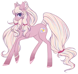 Size: 1395x1337 | Tagged: safe, artist:haventide, derpibooru import, oc, unofficial characters only, earth pony, pony, bracelet, female, mare, rockabye, solo