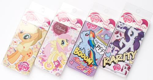 Size: 500x261 | Tagged: safe, derpibooru import, applejack, fluttershy, rainbow dash, rarity, iphone 5, iphone case, japanese, merchandise, pfft