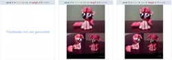 Size: 790x277 | Tagged: derpibooru, derpibooru import, exploitable meme, juxtaposition, juxtaposition fail, juxtaposition win, meme, meta, pinkie pie, safe