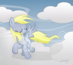 Size: 2010x1800 | Tagged: safe, artist:dcpip, derpibooru import, derpy hooves, pegasus, pony, breeze, female, mare, solo, wind