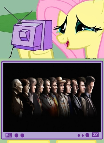 Size: 400x548 | Tagged: 50 year anniversary, christopher eccleston, colin baker, david tennant, day of the doctor, doctor who, eighth doctor, eleventh doctor, exploitable meme, fifth doctor, first doctor, fluttercry, fluttershy, fourth doctor, happy fluttercry, jon pertwee, matt smith, meme, ninth doctor, obligatory pony, patrick troughton, paul mcgann, peter davison, safe, second doctor, seventh doctor, sixth doctor, sylvester mccoy, tenth doctor, third doctor, tom baker, tv meme, william hartnell