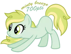 Size: 1024x776 | Tagged: safe, artist:ivyhaze, derpibooru import, oc, oc:minty breeze, unofficial characters only, pony, adoptable, female, mare, solo