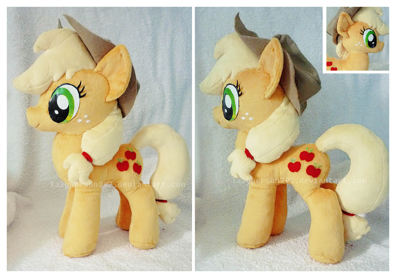 Size: 1906x1339 | Tagged: applejack, artist:sewyouplushiethings, derpibooru import, irl, photo, plushie, safe