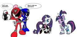 Size: 1024x499 | Tagged: artist:omegaridersangou, bomberman, bomberman b-daman bakugaiden, cure black, cure white, dekaranger, derpibooru import, futari wa pretty cure, pretty cure, rarity, safe, super sentai, tokusou sentai dekaranger, twilight sparkle