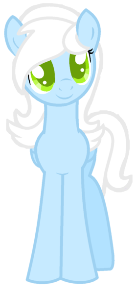 Size: 700x1500 | Tagged: safe, artist:gabythehedgehog, derpibooru import, oc, unofficial characters only, pegasus, pony, blind, cataracts, solo