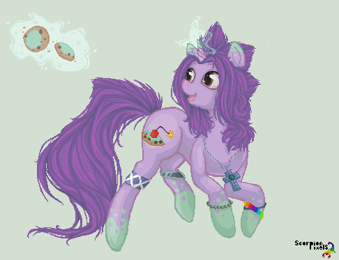 Size: 486x373 | Tagged: safe, artist:scorpionpixels, derpibooru import, oc, unofficial characters only, pony, unicorn, solo