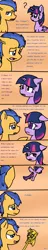 Size: 376x1976 | Tagged: safe, artist:twithehedgehog, derpibooru import, flash sentry, twilight sparkle, cargo ship, comic, crack shipping, female, flashlight, husbando thief, male, straight, twilight scepter, waifu