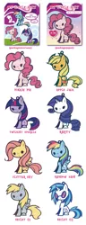 Size: 578x1500 | Tagged: applejack, artist:yousukou, concept, dead source, derpibooru import, derpy hooves, engrish, fluttershy, japanese, mane six, merchandise, pinkie pie, rainbow dash, rarity, safe, text, twilight sparkle, vinyl scratch