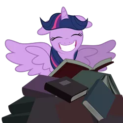 Size: 4000x4000 | Tagged: safe, artist:mamandil, derpibooru import, twilight sparkle, twilight sparkle (alicorn), alicorn, pony, .svg available, adorkable, book, bookgasm, cute, dork, faic, female, mare, nerdgasm, simple background, solo, transparent background, vector