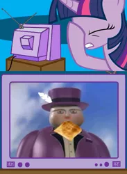 Size: 563x771 | Tagged: derpibooru import, exploitable meme, facehoof, keeperofporridge, meme, obligatory pony, safe, sir topham hatt, the fat controller, thomas the tank engine, toast, tv meme, twilight sparkle, youtube poop