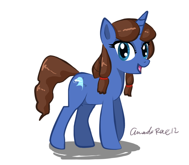 Size: 645x564 | Tagged: safe, artist:dominoblox, derpibooru import, ponified, avatar the last airbender, crossover, katara, solo