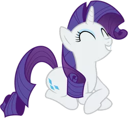 Size: 927x862 | Tagged: artist:missbeigepony, derpibooru import, happy, rarity, safe, solo, .svg available, vector