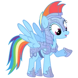 Size: 7000x7000 | Tagged: absurd resolution, armor, artist:anxet, clothes, crystal guard armor, derpibooru import, helmet, rainbow dash, safe, shoes, simple background, solo, transparent background, vector