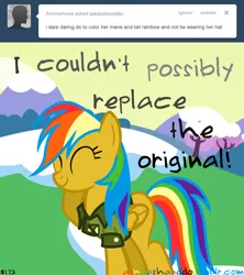 Size: 1280x1444 | Tagged: artist:drumblastingquilava, ask, askdashanddo, daring do, derpibooru import, rainbow dash, safe, solo, tumblr