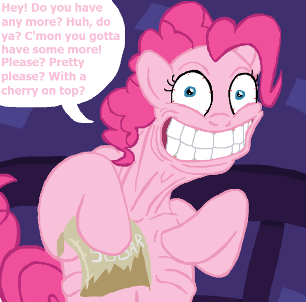 Size: 840x830 | Tagged: safe, derpibooru import, pinkie pie, earth pony, pony, solo