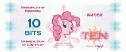 Size: 4465x1866 | Tagged: artist:40-kun, bank note, bits, currency, derpibooru import, filthy rich, money, pinkie pie, safe