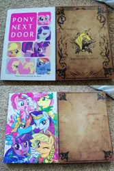 Size: 1600x2400 | Tagged: applejack, artist:ichigoaimin, artist:k-nattoh, clothes, cover, derpibooru import, doujin, dress, fluttershy, friendship is magic, gala dress, irl, japanese, mane six, merchandise, photo, pinkie pie, pony next door, rainbow dash, rarity, safe, twilight sparkle