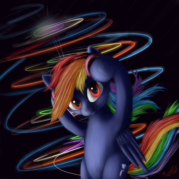 Size: 1200x1200 | Tagged: artist:miokomata, derpibooru import, rainbow dash, safe, solo