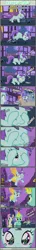 Size: 1063x7362 | Tagged: apricot bow, artist:tritebristle, blues, bon bon, comic, comic:heartstrings, derpibooru import, hand, liza doolots, lyra heartstrings, magic, noteworthy, orchid dew, petunia, safe, sea spray, sweetie drops, tootsie flute