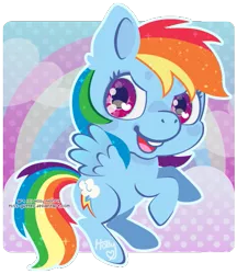 Size: 433x502 | Tagged: safe, artist:miss-glitter, derpibooru import, rainbow dash, pegasus, pony, chibi, female, mare, open mouth, outline, signature, simple background, solo, transparent background