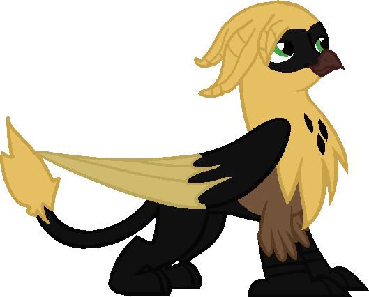 Size: 529x426 | Tagged: safe, artist:the_great_hunter, derpibooru import, oc, unofficial characters only, gryphon, solo