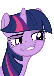 Size: 744x1052 | Tagged: artist:thinkingwithsmile, derpibooru import, safe, simple background, smirk, smugdash, solo, transparent background, twilight sparkle, vector