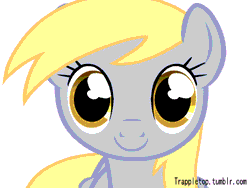 Size: 800x600 | Tagged: safe, artist:trappletop, derpibooru import, derpy hooves, pegasus, pony, animated, explicit source, female, lip bite, mare, solo
