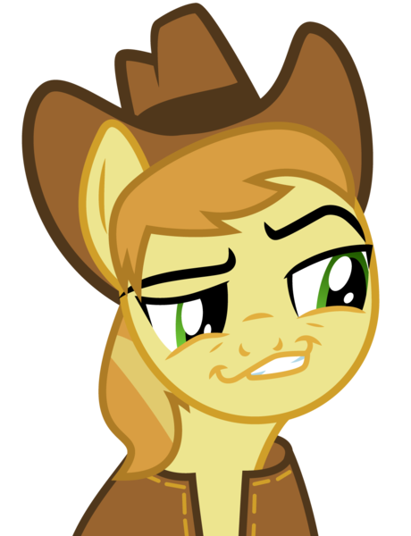 Size: 1062x1385 | Tagged: artist:almostfictional, braeburn, derpibooru import, safe, simple background, smirk, smugdash, solo, transparent background, vector