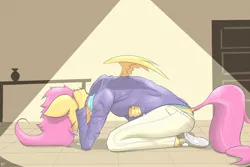 Size: 1280x853 | Tagged: anthro, artist:mcnims, crying, dark, derpibooru import, sad, safe, scootaloo, solo, story