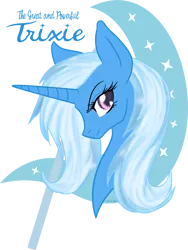 Size: 867x1152 | Tagged: safe, artist:mlpazureglow, derpibooru import, trixie, pony, unicorn, female, mare, smiling, solo