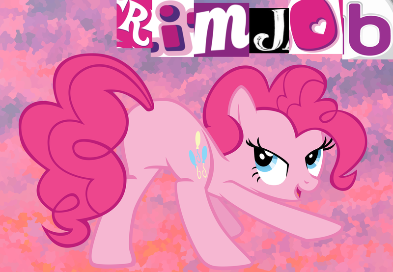 Size: 6500x4500 | Tagged: absurd resolution, analingus, derpibooru import, expand dong, featureless crotch, meme, oral, pinkie pie, plot, questionable, solo, text