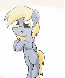 Size: 550x652 | Tagged: safe, artist:alfa995, derpibooru import, derpy hooves, pony, ponies: the anthology 3, :3, animated, bipedal, cute, daaaaaaaaaaaw, dancing, derpabetes, eyes closed, frame by frame, hnnng, loop, macross frontier, nyan, nyan nyan dance, open mouth, parody, smiling, solo, weapons-grade cute, youtube link