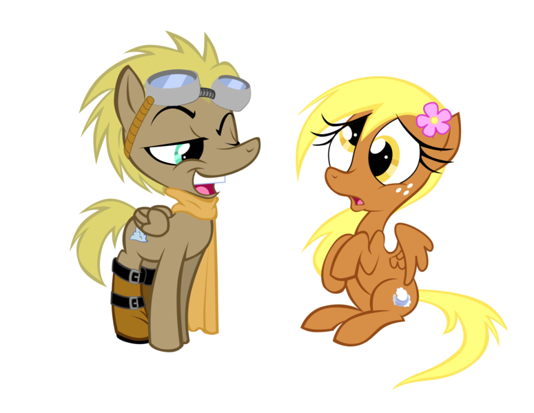 Size: 2085x1615 | Tagged: artist:moostargazer, derpibooru import, oc, oc:cloud, oc:windancer, offspring, parent:derpy hooves, parent:doctor whooves, parents:doctorderpy, safe, siblings, unofficial characters only