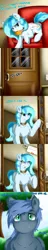 Size: 1280x6669 | Tagged: safe, artist:colarix, derpibooru import, oc, oc:colarix, oc:johan, unofficial characters only, bat pony, pony, comic, door, shoulder fluff, tumblr