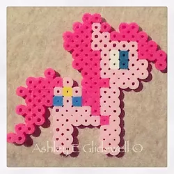 Size: 640x640 | Tagged: artist:ashleyeglidewell, beads, craft, derpibooru import, pinkie pie, safe