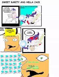 Size: 788x1024 | Tagged: artist:zarkith, derpibooru import, it keeps happening, ms paint, rariquest, rarity, safe, sweet bro and hella jeff, vulgar