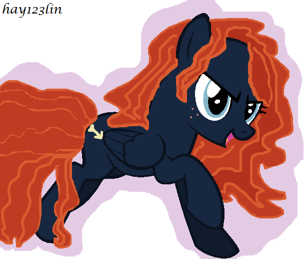 Size: 608x517 | Tagged: artist:hay123lin, artist:rain-approves, brave, derpibooru import, disney princess, merida, ms paint, pixar, ponified, safe, solo