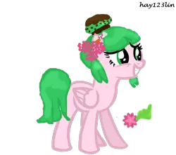 Size: 900x794 | Tagged: artist:bunnybunny-pony, artist:hay123lin, derpibooru import, minty sakura, ponified, safe, solo, sugar rush, wreck-it ralph