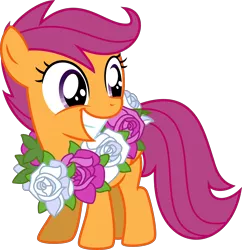 Size: 4847x5000 | Tagged: absurd resolution, artist:spier17, derpibooru import, flight to the finish, safe, scootaloo, simple background, solo, transparent background, vector