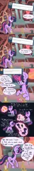 Size: 900x4500 | Tagged: artist:otterlore, ask, candle, comic, derpibooru import, drider, microscope, monster pony, original species, pointy ponies, rarity, safe, species swap, speech bubble, spider, spiderpony, spiderponyrarity, tumblr, twilight sparkle