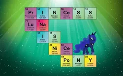 Size: 939x587 | Tagged: artist:atanarix, cerium, chemistry, derpibooru import, iodine, lutetium, nickel, nitrogen, periodic table, polonium, praseodymium, princess luna, safe, sodium, sulfur, yttrium