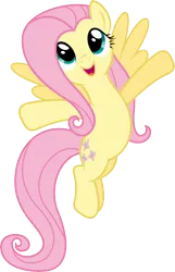 Size: 3216x5000 | Tagged: safe, artist:xpesifeindx, derpibooru import, fluttershy, pegasus, pony, may the best pet win, female, flying, high res, mare, simple background, solo, transparent background, vector, wings