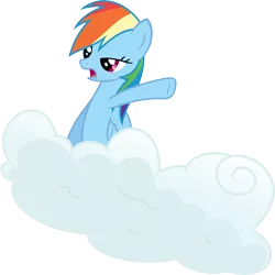 Size: 4997x5000 | Tagged: absurd resolution, artist:xpesifeindx, cloud, derpibooru import, friendship is magic, rainbow dash, safe, simple background, solo, transparent background, vector